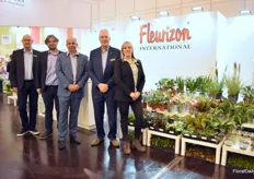 The team of Fleurizon. A part of the large assortment waspresented at their booth. On the right, we see for example Tiny Pampa